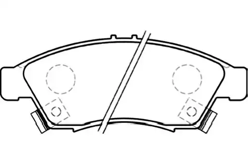 накладки KAVO PARTS BP-8522