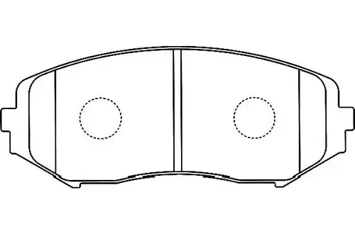 накладки KAVO PARTS BP-8528