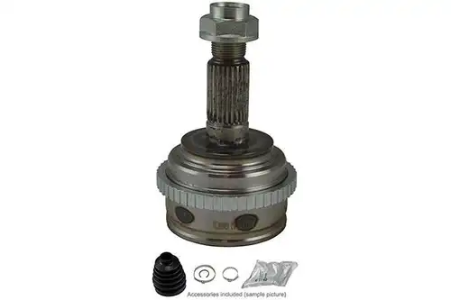 каре комплект, полуоска KAVO PARTS CV-2029