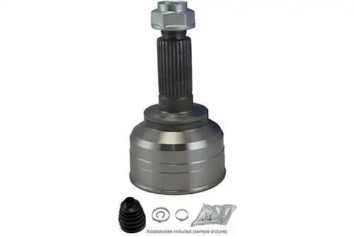 каре комплект, полуоска KAVO PARTS CV-4002