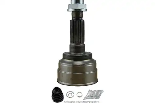 каре комплект, полуоска KAVO PARTS CV-4502