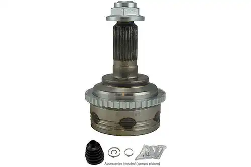 каре комплект, полуоска KAVO PARTS CV-4538