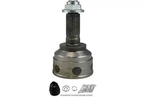 каре комплект, полуоска KAVO PARTS CV-4541