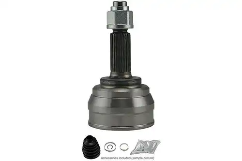 каре комплект, полуоска KAVO PARTS CV-6512