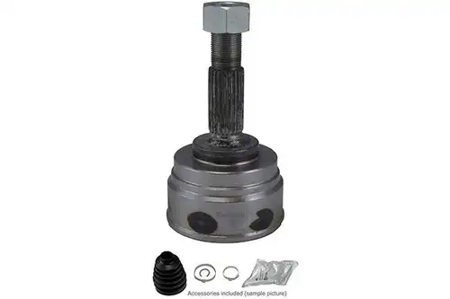 каре комплект, полуоска KAVO PARTS CV-6544