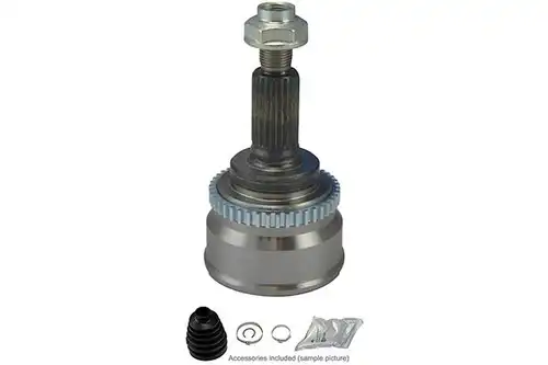 каре комплект, полуоска KAVO PARTS CV-8510