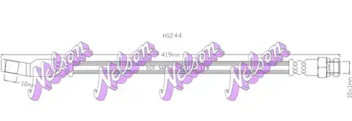 спирачен маркуч KAWE H1244