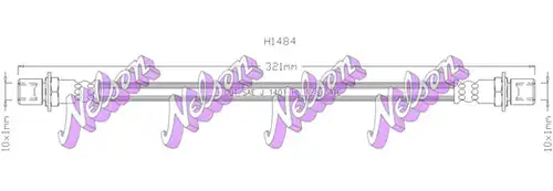 спирачен маркуч KAWE H1484