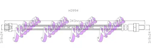 спирачен маркуч KAWE H3994