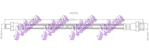 спирачен маркуч KAWE H5353