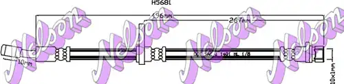 спирачен маркуч KAWE H5681