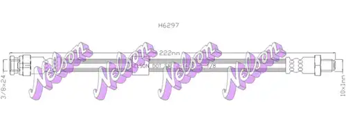 спирачен маркуч KAWE H6297