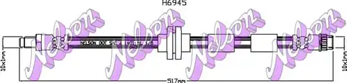 спирачен маркуч KAWE H6945