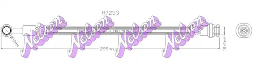 спирачен маркуч KAWE H7253