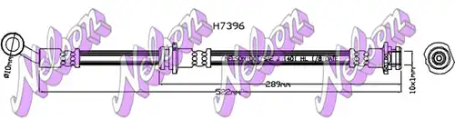 маркуч за съединителя KAWE H7396