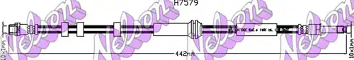 спирачен маркуч KAWE H7579