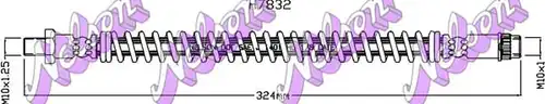 спирачен маркуч KAWE H7832