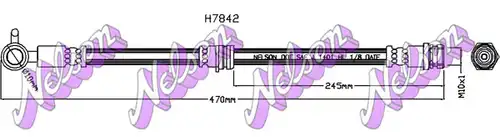 спирачен маркуч KAWE H7842