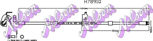 спирачен маркуч KAWE H7891Q