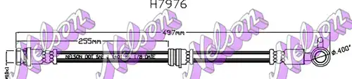 спирачен маркуч KAWE H7976