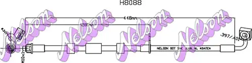 спирачен маркуч KAWE H8088