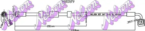 спирачен маркуч KAWE H8089