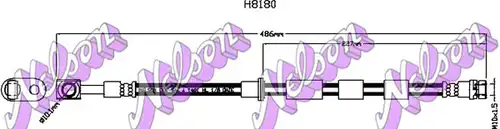 спирачен маркуч KAWE H8180