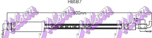 спирачен маркуч KAWE H8187