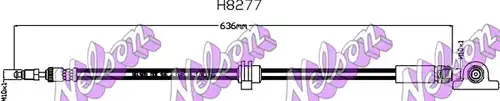 спирачен маркуч KAWE H8277