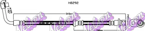 спирачен маркуч KAWE H8292