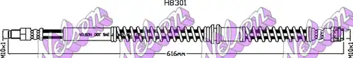 спирачен маркуч KAWE H8301