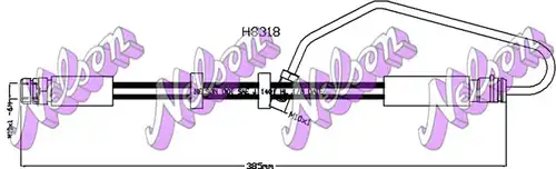 спирачен маркуч KAWE H8318