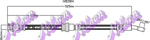 спирачен маркуч KAWE H8384