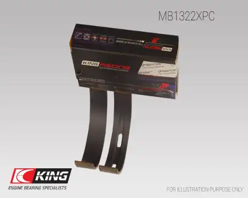 к-кт лагери колянов вал KING MB1322XPC