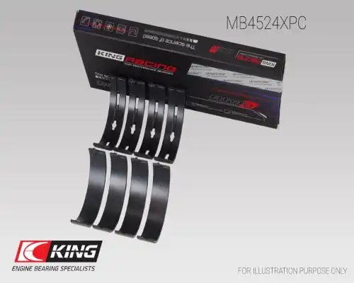 к-кт лагери колянов вал KING MB4524XPC