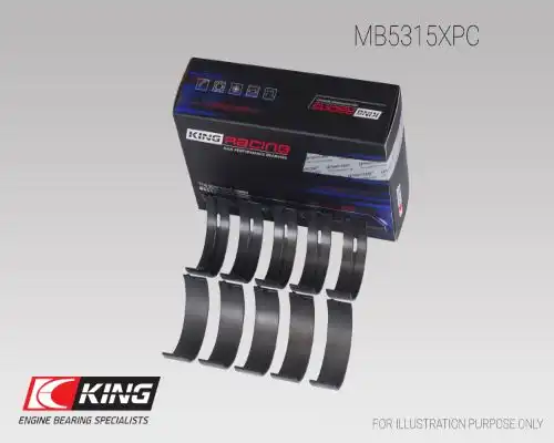 к-кт лагери колянов вал KING MB5315XPC