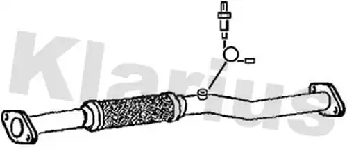 изпускателна тръба KLARIUS 142759
