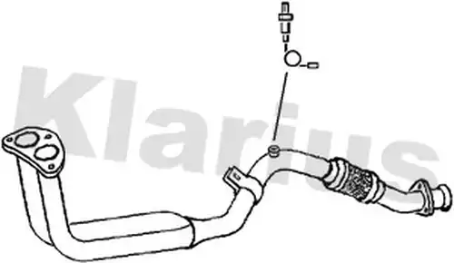 изпускателна тръба KLARIUS 301448