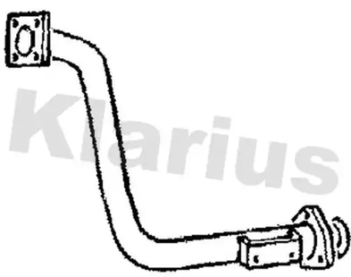 изпускателна тръба KLARIUS 301549