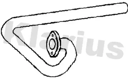 изпускателна тръба KLARIUS 301763