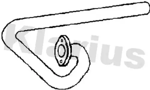 изпускателна тръба KLARIUS 301764