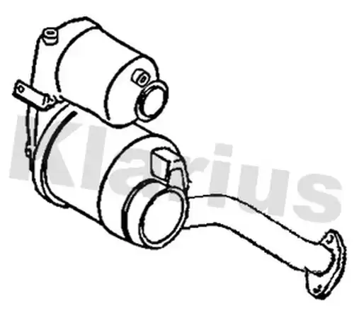 филтър за сажди/твърди частици, изпускателна система KLARIUS 390595