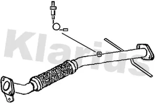 изпускателна тръба KLARIUS KA53G