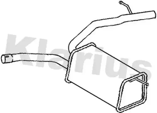 крайно гърне KLARIUS PG856M