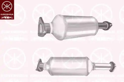 филтър за сажди/твърди частици, изпускателна система KLOKKERHOLM 68148601