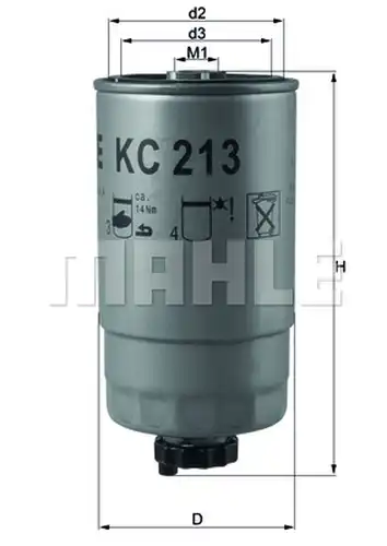 горивен филтър KNECHT KC 213