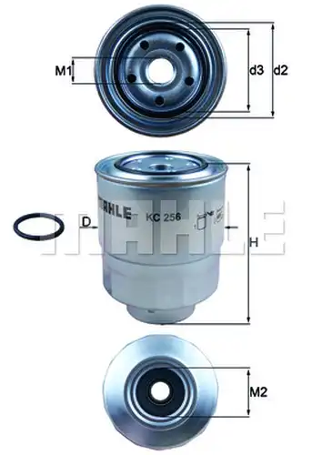 горивен филтър KNECHT KC 256D