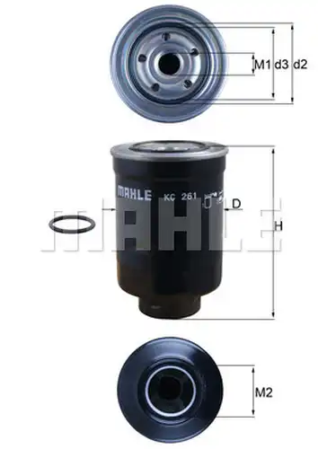 горивен филтър KNECHT KC 261D