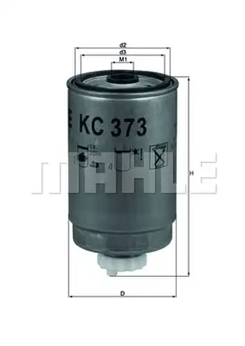 горивен филтър KNECHT KC 373