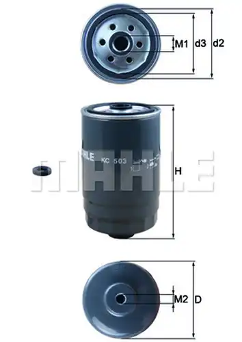 горивен филтър KNECHT KC 503D